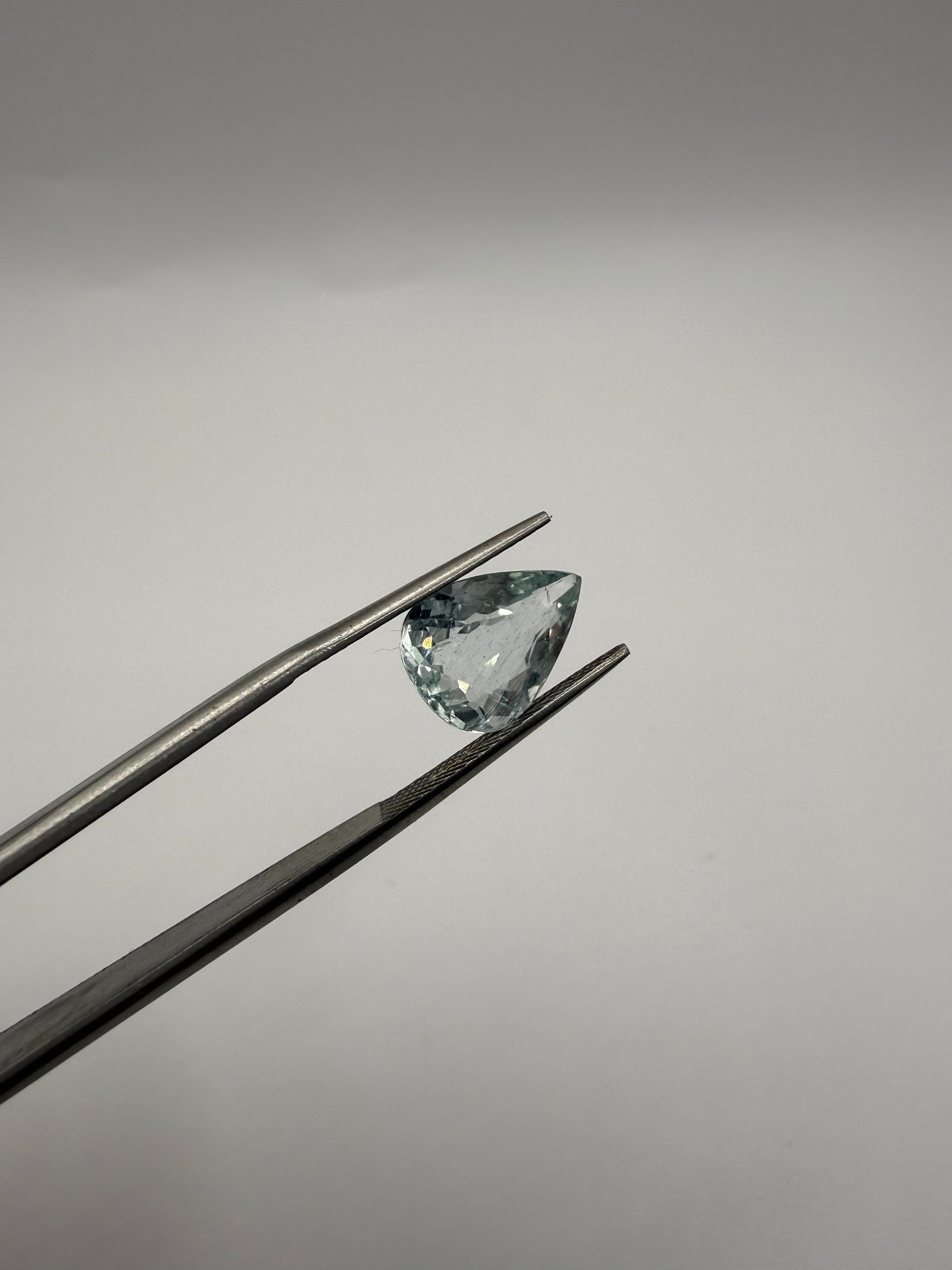8.56 (total) ct Blue Aquamarines – 3 stones x 1.43 carats (average) – Lot – Mixed Cuts