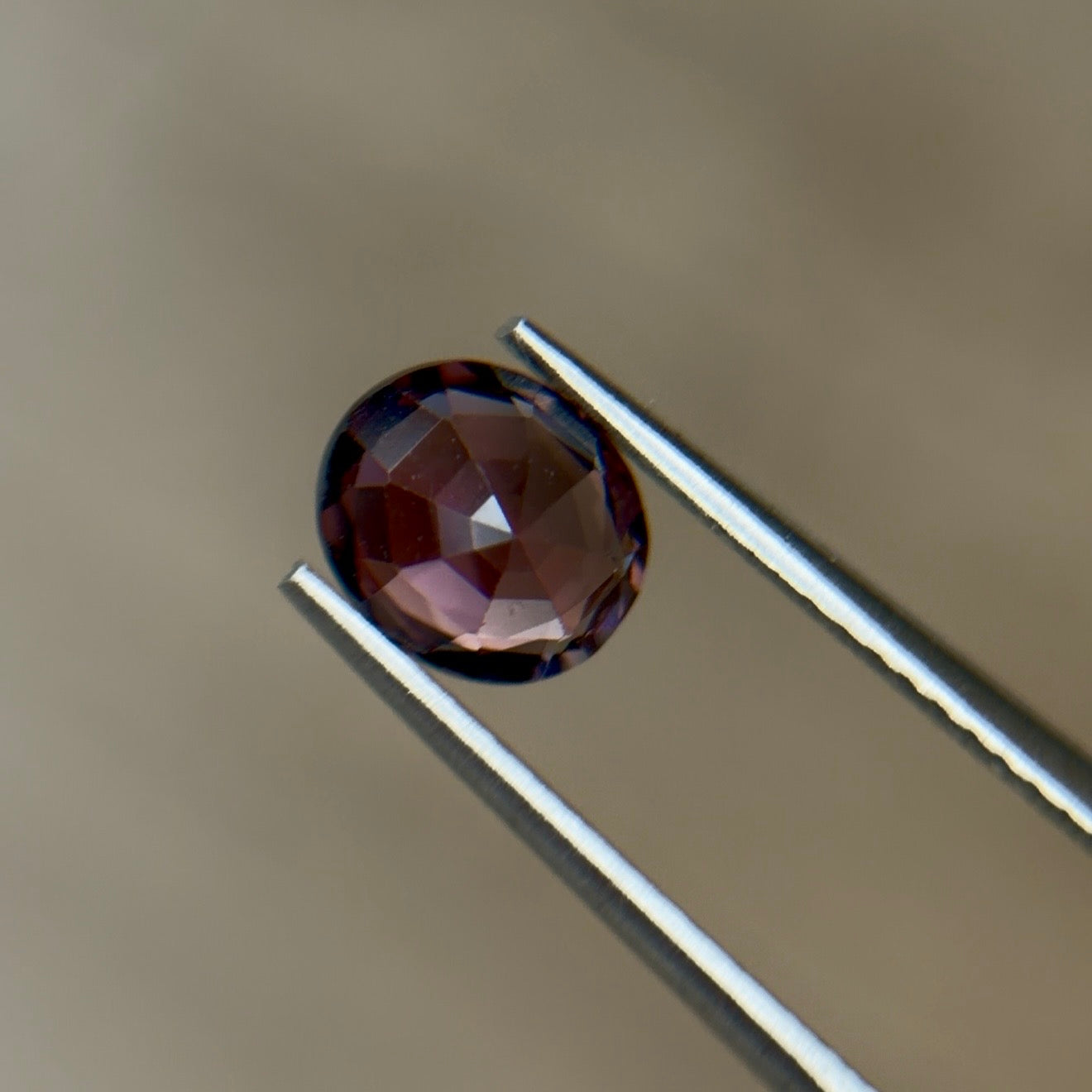 1.19 ct Natural Tourmaline (Rubellite) Purple Red – Oval Cut – AIG Certified
