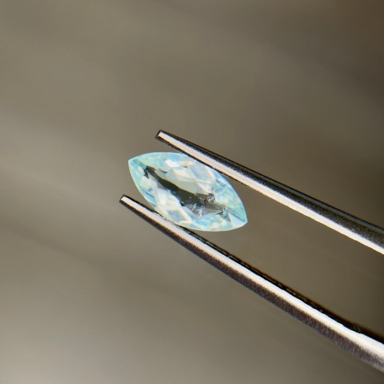 0.62 ct Natural Paraiba Tourmaline Blue Green – Marquise Cut – Mozambique – AIG Certified