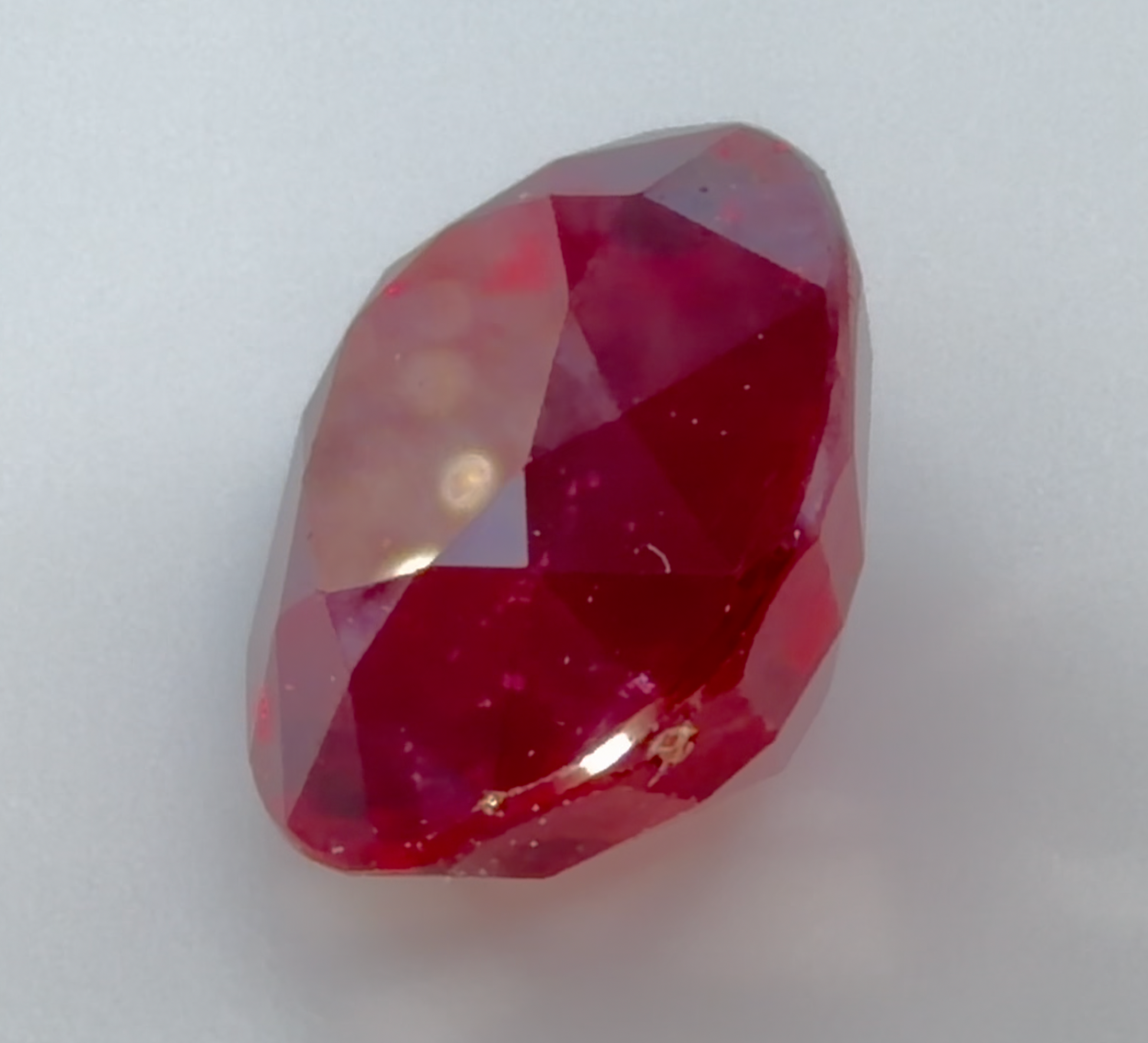 4.17 ct Red (Vivid) Ruby – Oval Cut – Heated – Madagascar