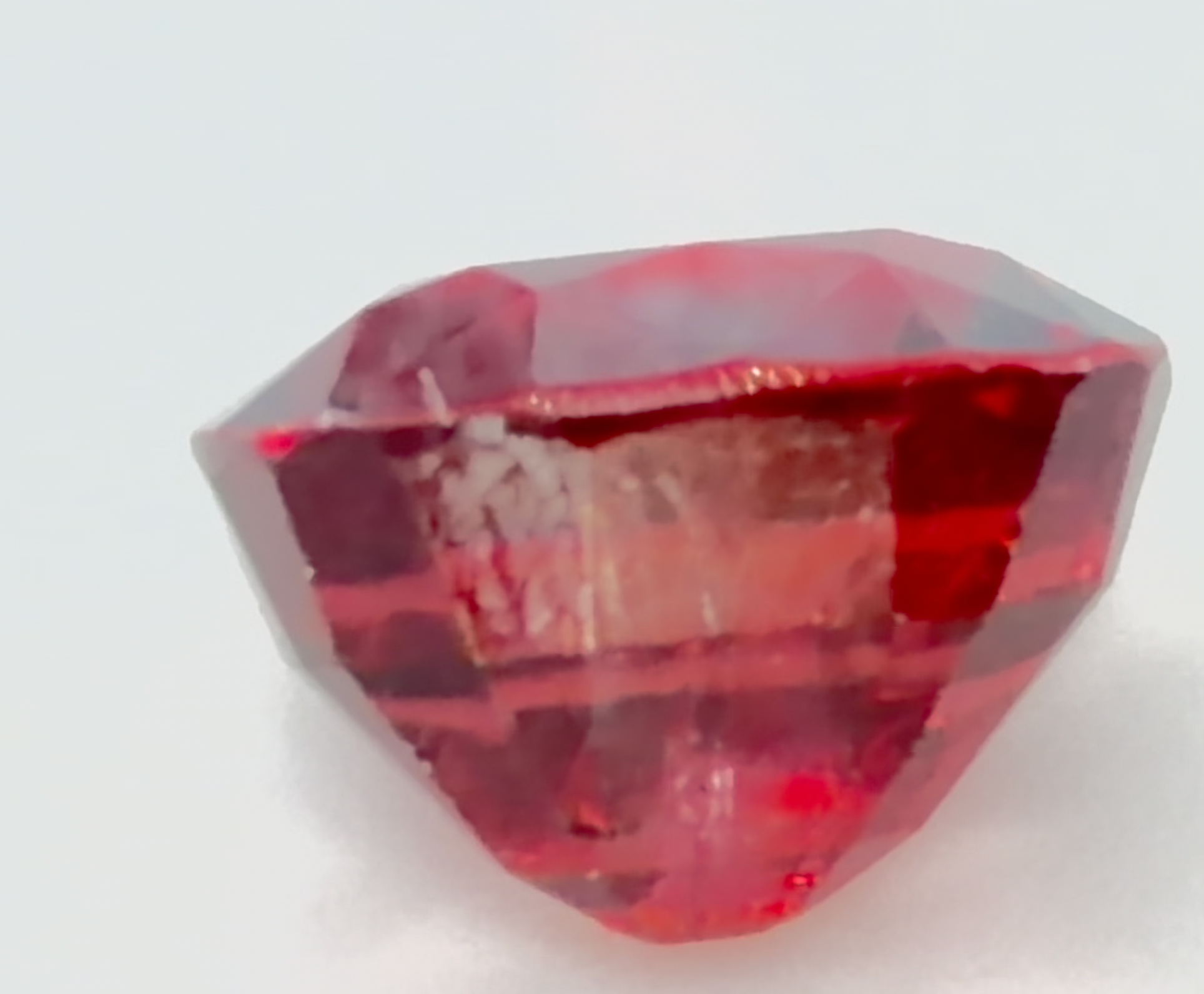 5.52 ct Red Ruby – Cushion Cut – Heated – Madagascar