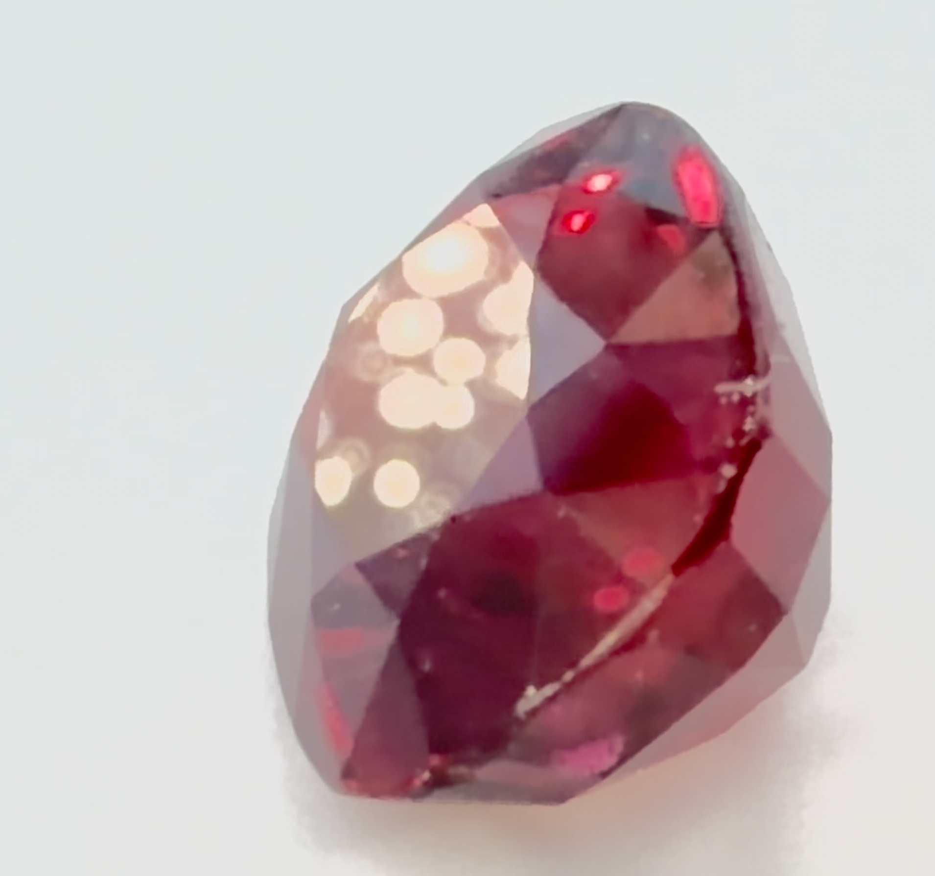 5.52 ct Red Ruby – Cushion Cut – Heated – Madagascar