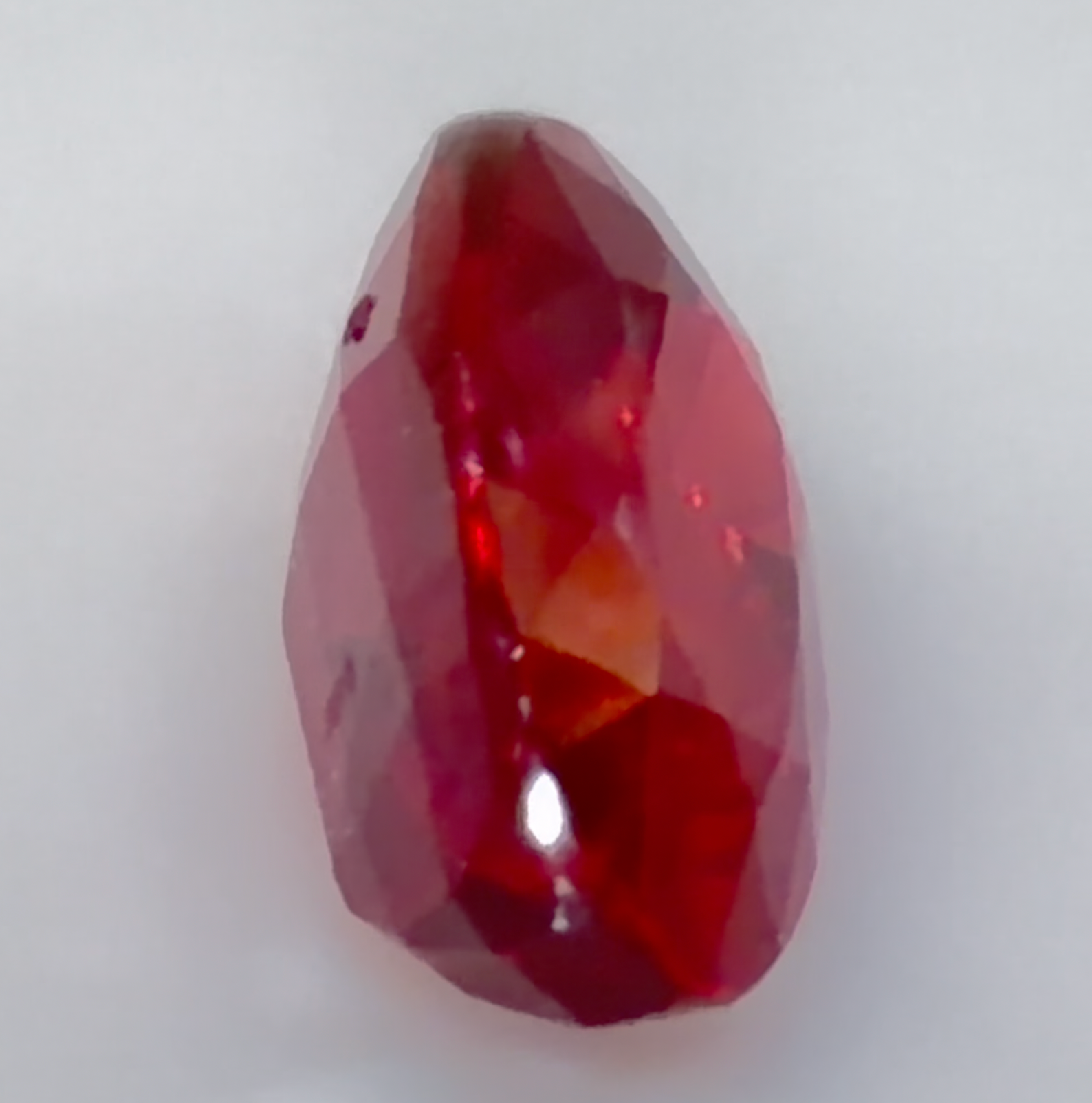 2.02 ct Red (Vivid) Ruby – Oval Cut – Unheated – Mozambique