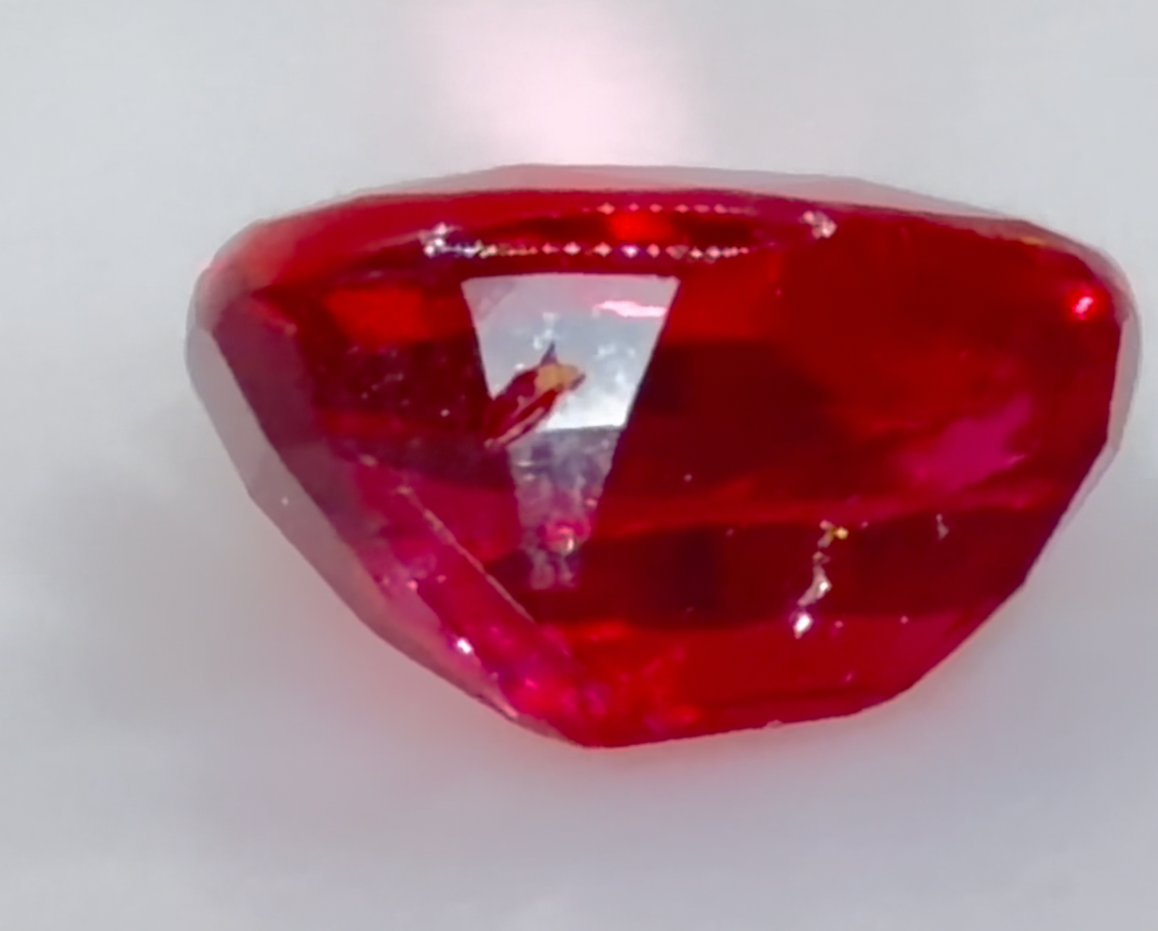 2.02 ct Red (Vivid) Ruby – Oval Cut – Unheated – Mozambique