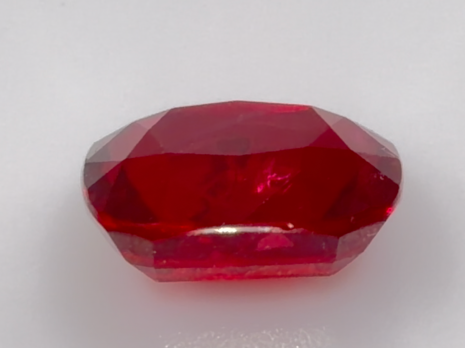 2.78 ct Red (Pigeon Blood) Ruby – Cushion Cut – Heated – Mozambique