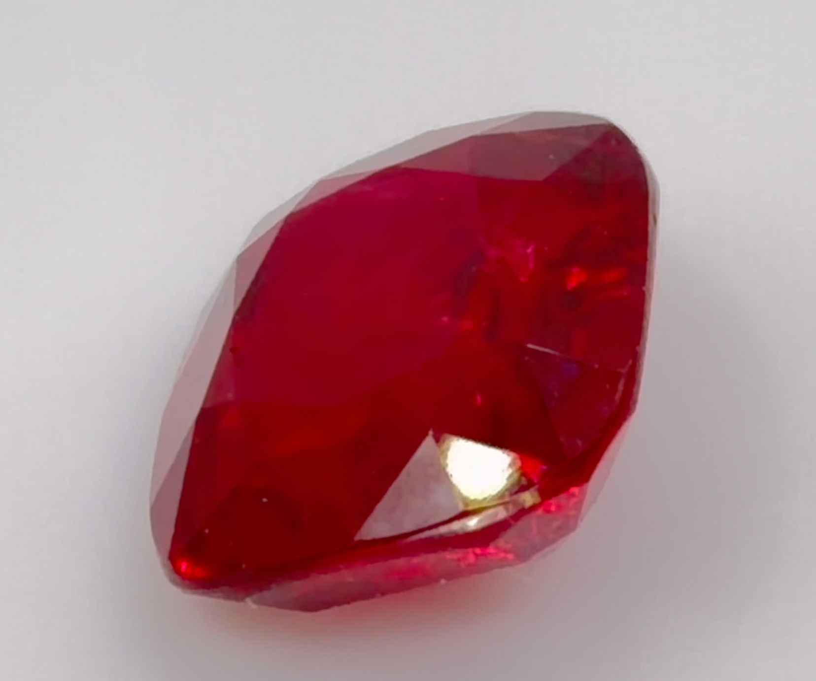 2.78 ct Red (Pigeon Blood) Ruby – Cushion Cut – Heated – Mozambique
