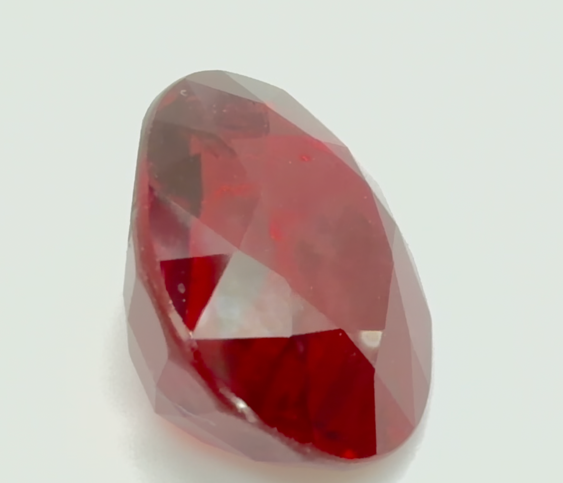 5.37 ct Red (Pigeon Blood) Ruby – Oval Cut – Heated – Madagascar