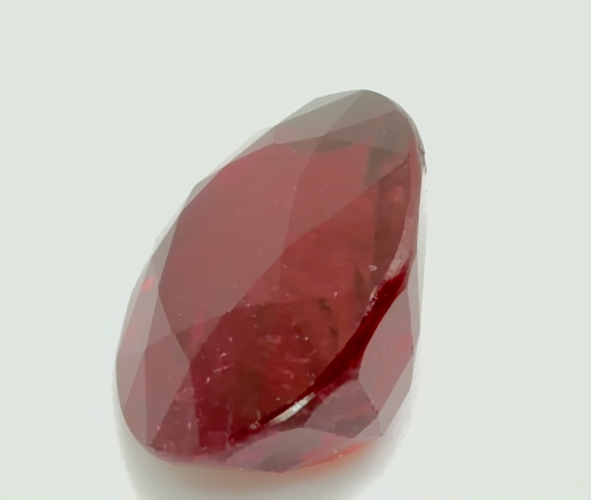 5.37 ct Red (Pigeon Blood) Ruby – Oval Cut – Heated – Madagascar